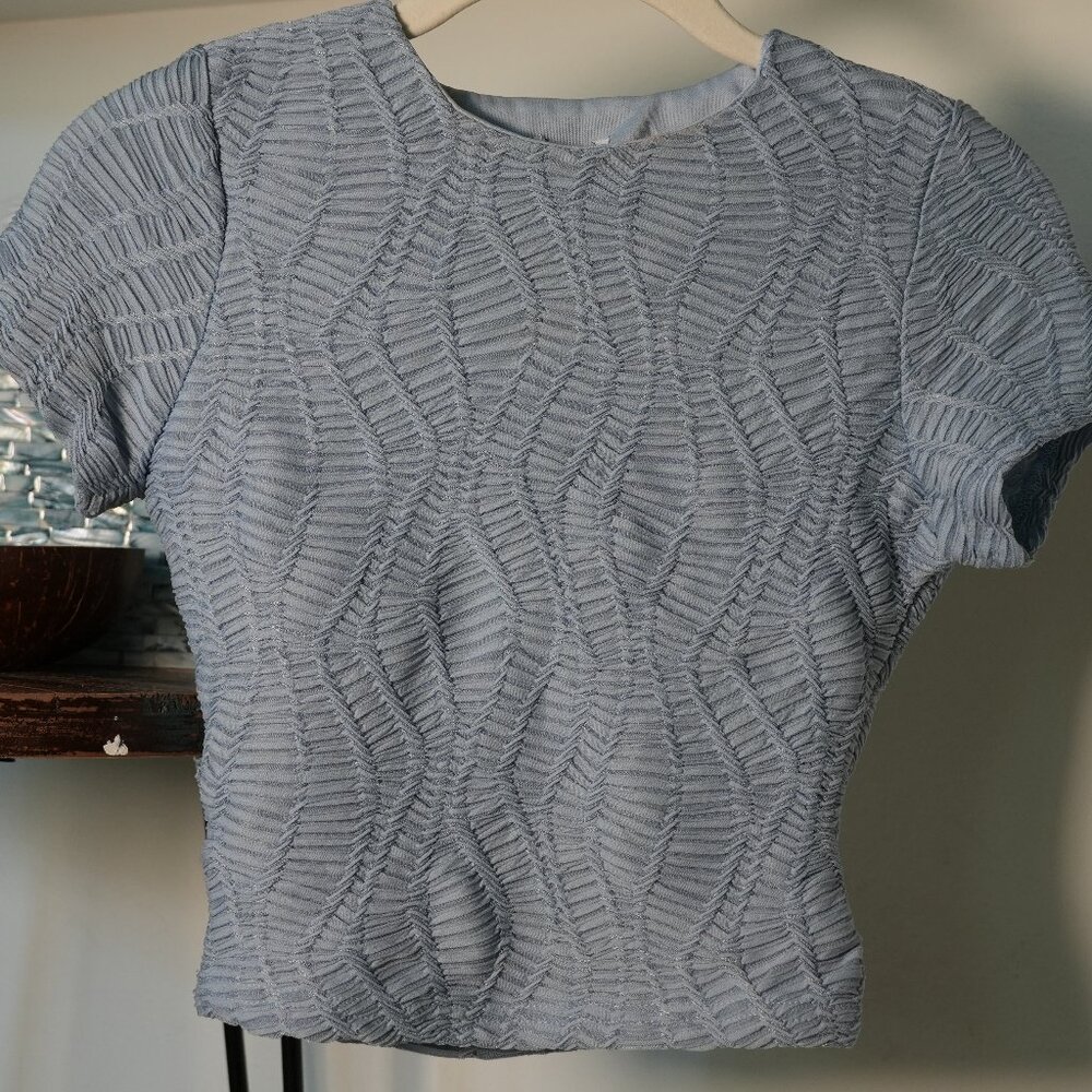 Princess Polly Boutique: Kian Set (Top ONLY) Blue - Size US 0